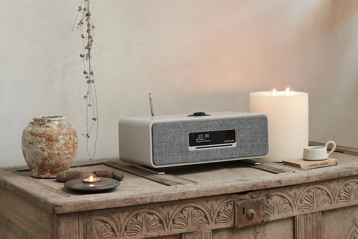 Ruark audio product in lifestyle setting