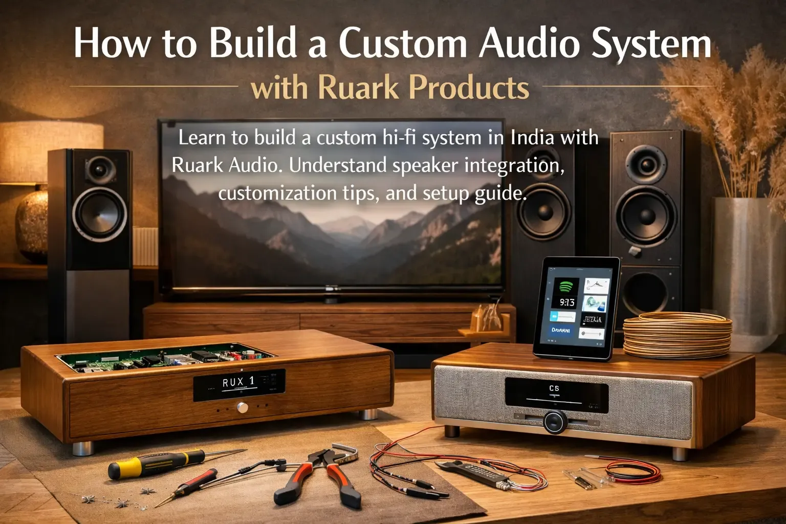 How to Build a Custom Audio System with Ruark Products
