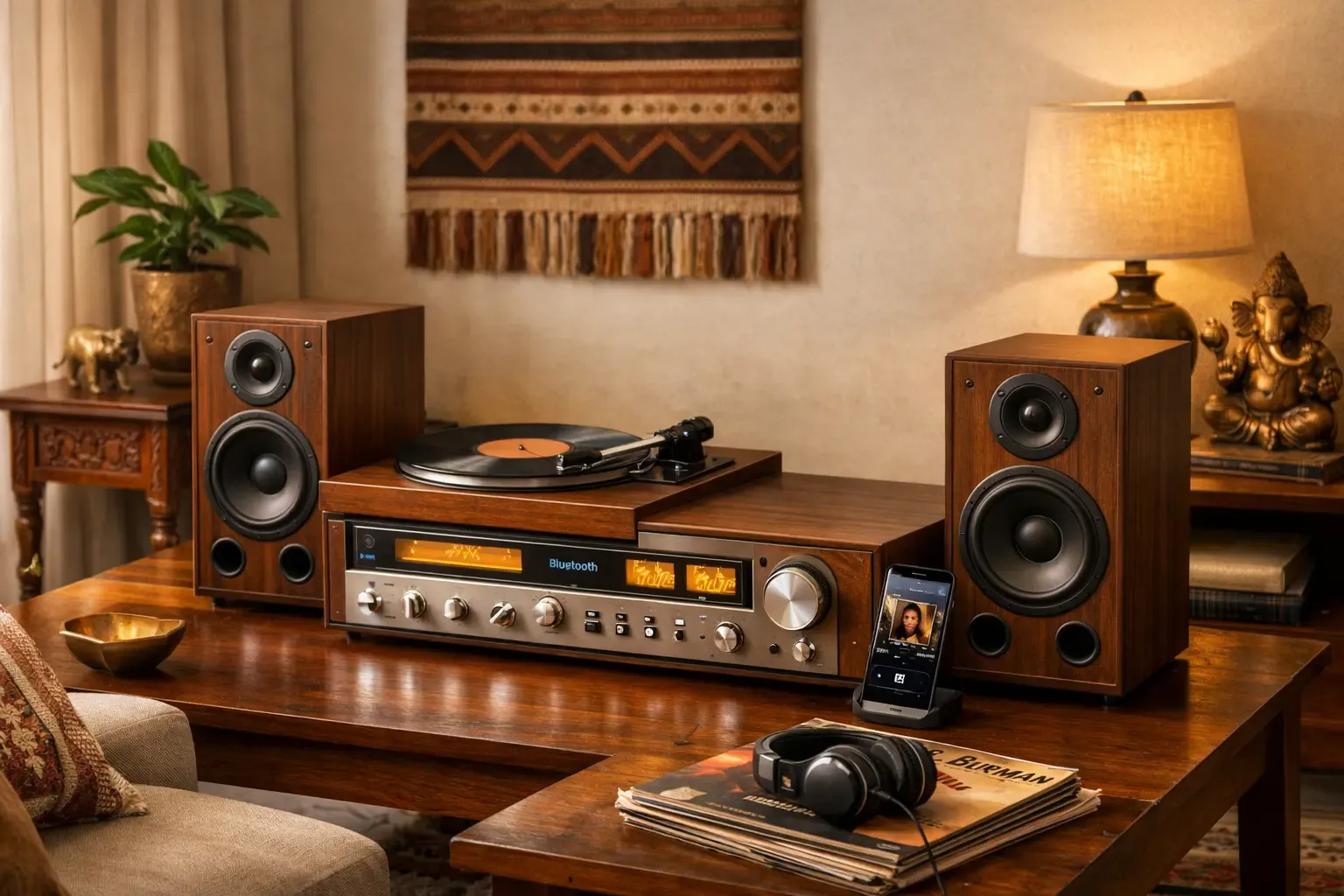 Retro Integrated Hi-Fi Systems for Modern Indian Homes
